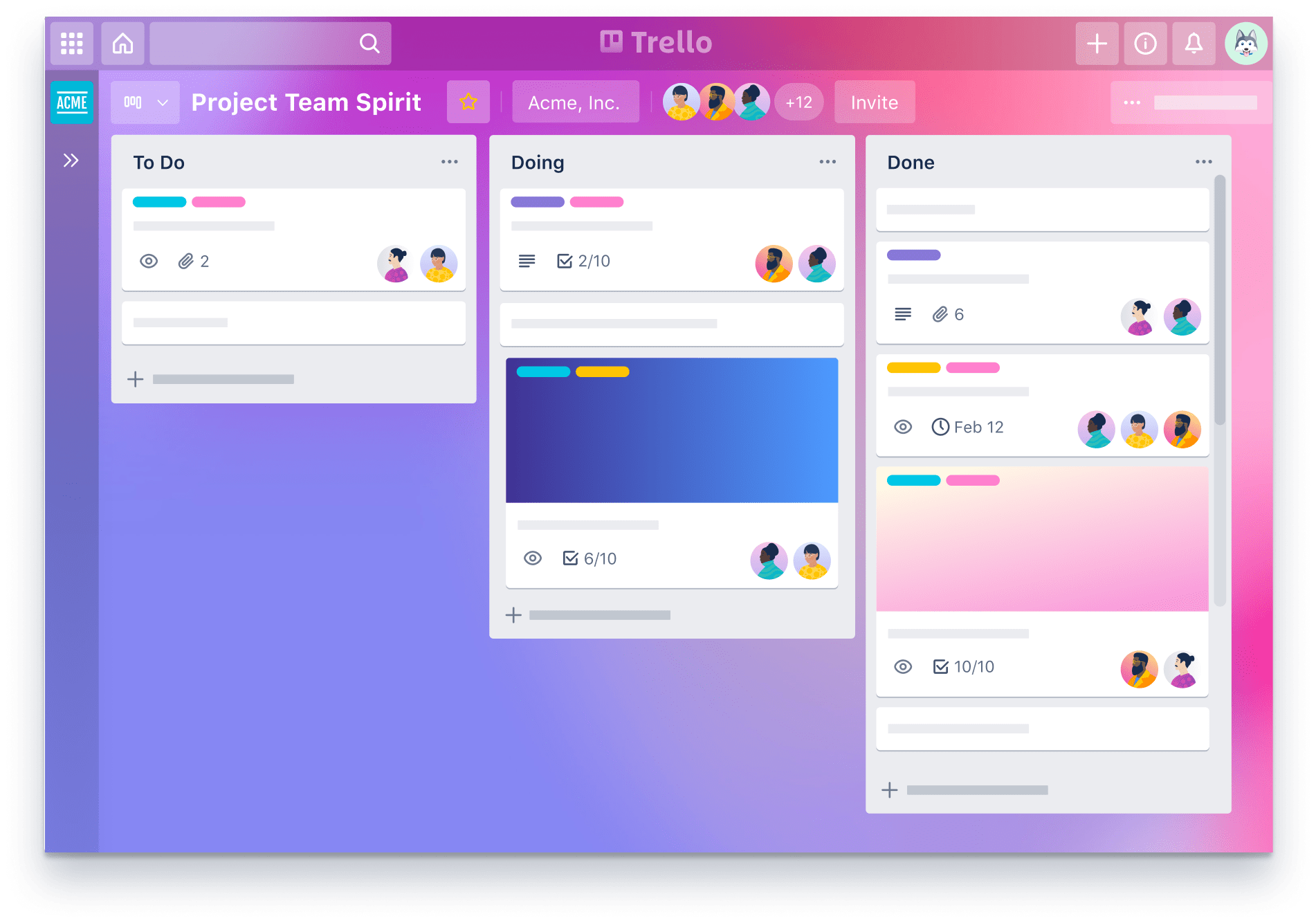 Board UI